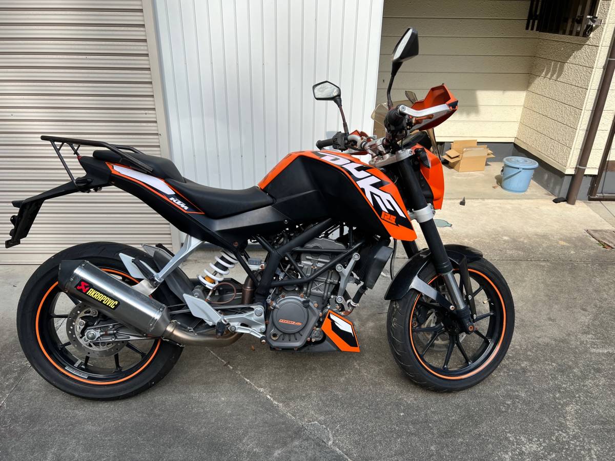 1円スタート！ KTM DUKE125 デューク 通勤・通学に!!_画像2