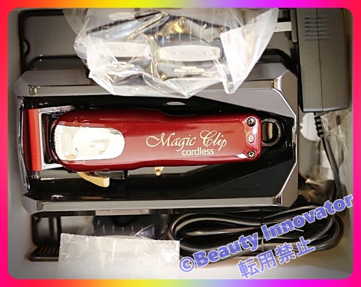 ★ラスト即納449台目 [3P] ★WAHL替刃セット Magic Clip Cordless【１年保証 無料ゼロギャップ 領収書】マジッククリップ ウォールバリカン_※実画像