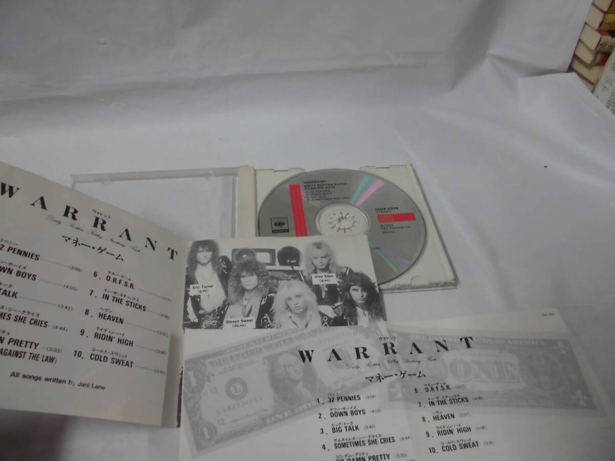 CD◆WARANT ウォレント マネーゲーム 全10曲◆試聴確認済 cd-475 ゆうメール可の画像4