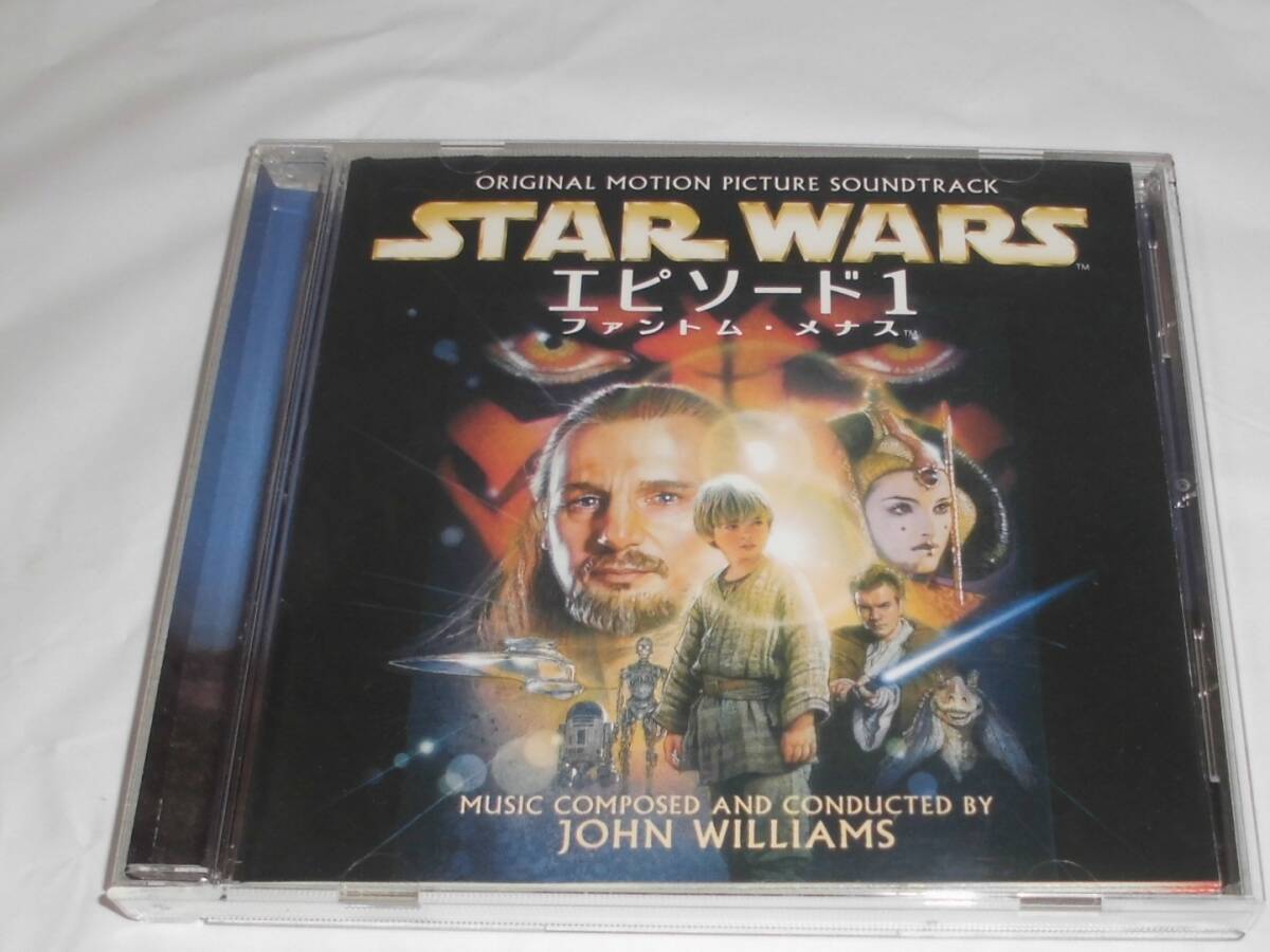 CD◆スターウォーズ エピソード1 ファントム・メナス サントラ ジョン・ウィリアムズ SRCS8927 ◆試聴確認済 cd-513 ゆうメール可の画像1