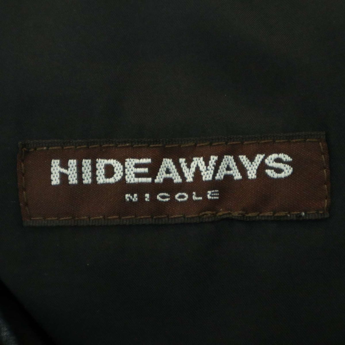 21SS★ HIDEAWAYS NICOLE ハイダウェイ ニコル USED加工 ハイ ストレッチ スリム デニム パンツ ジーンズ Sz.44　メンズ　A4B01106_2#R_画像7