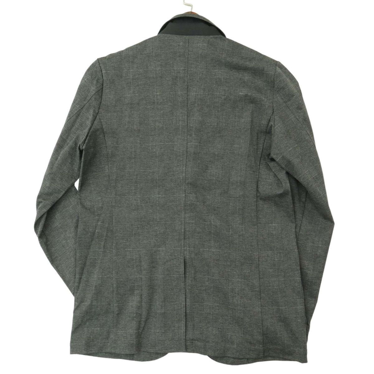 THE SHOP TK Takeo Kikuchi весна лето Glenn проверка * штемпель ja-ti gun tailored jacket Sz.XL мужской пепел большой A4T02518_3#M