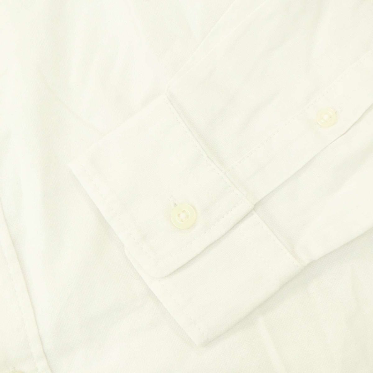BAYFLOW ベイフロー 通年 パームツリー刺繍★ 長袖 シャツ Sz.2　メンズ 白　A4T02328_3#C_画像3