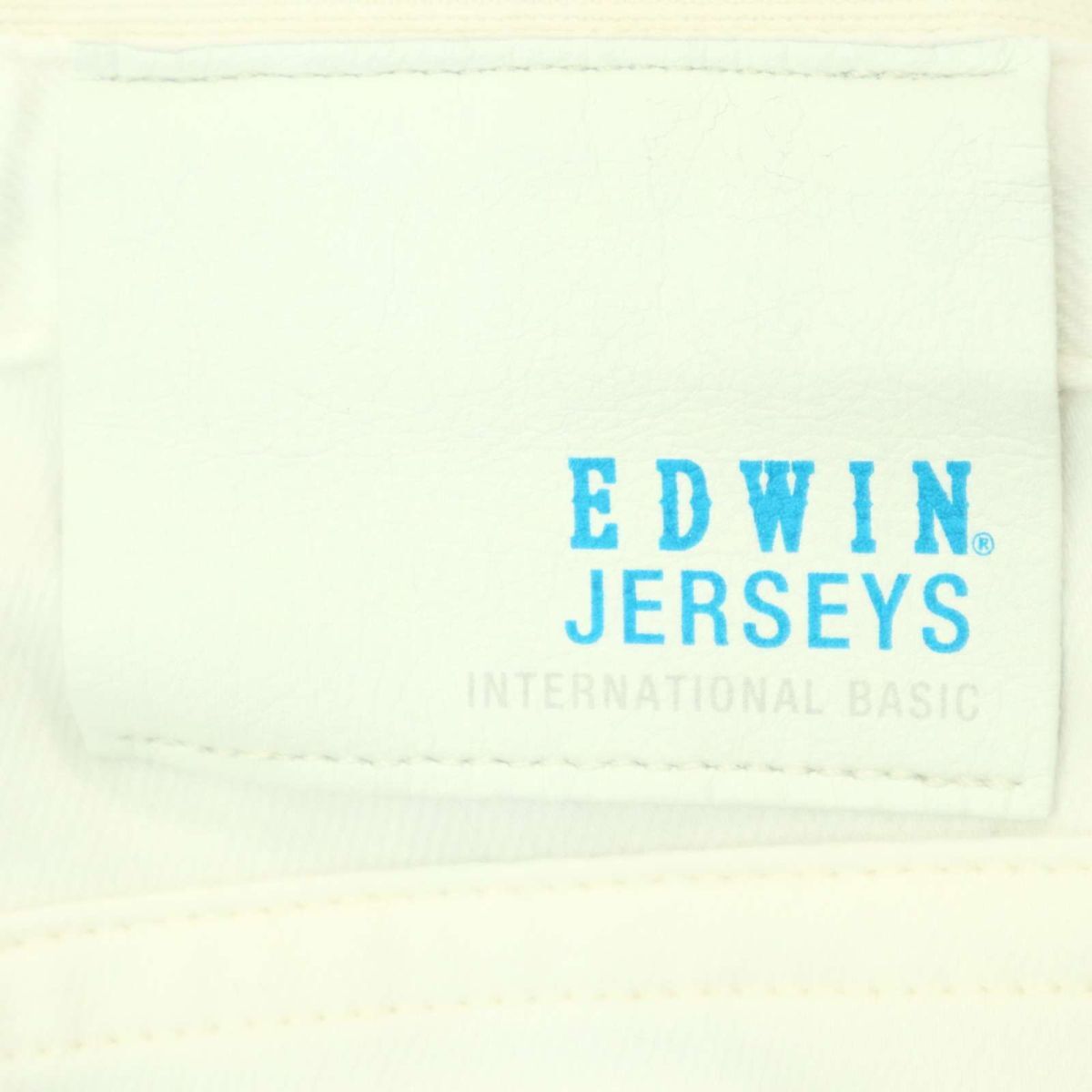 EDWIN Edwin ER007 Jerseys * лен linen. легкий стрейч Denim брюки джинсы Sz.L мужской белый A4B01204_3#P