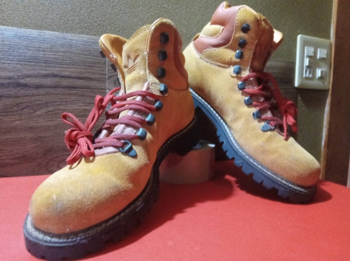 adidas EIGER trekking boots (26.0cm／AMBER) 012561 アディダス・アイガー 絶版 ※送料本文にて※_画像1