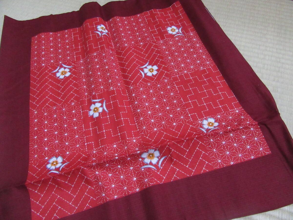  west river zabuton cover 55×59 cotton 100 5 sheets reverse side . table. pattern different 