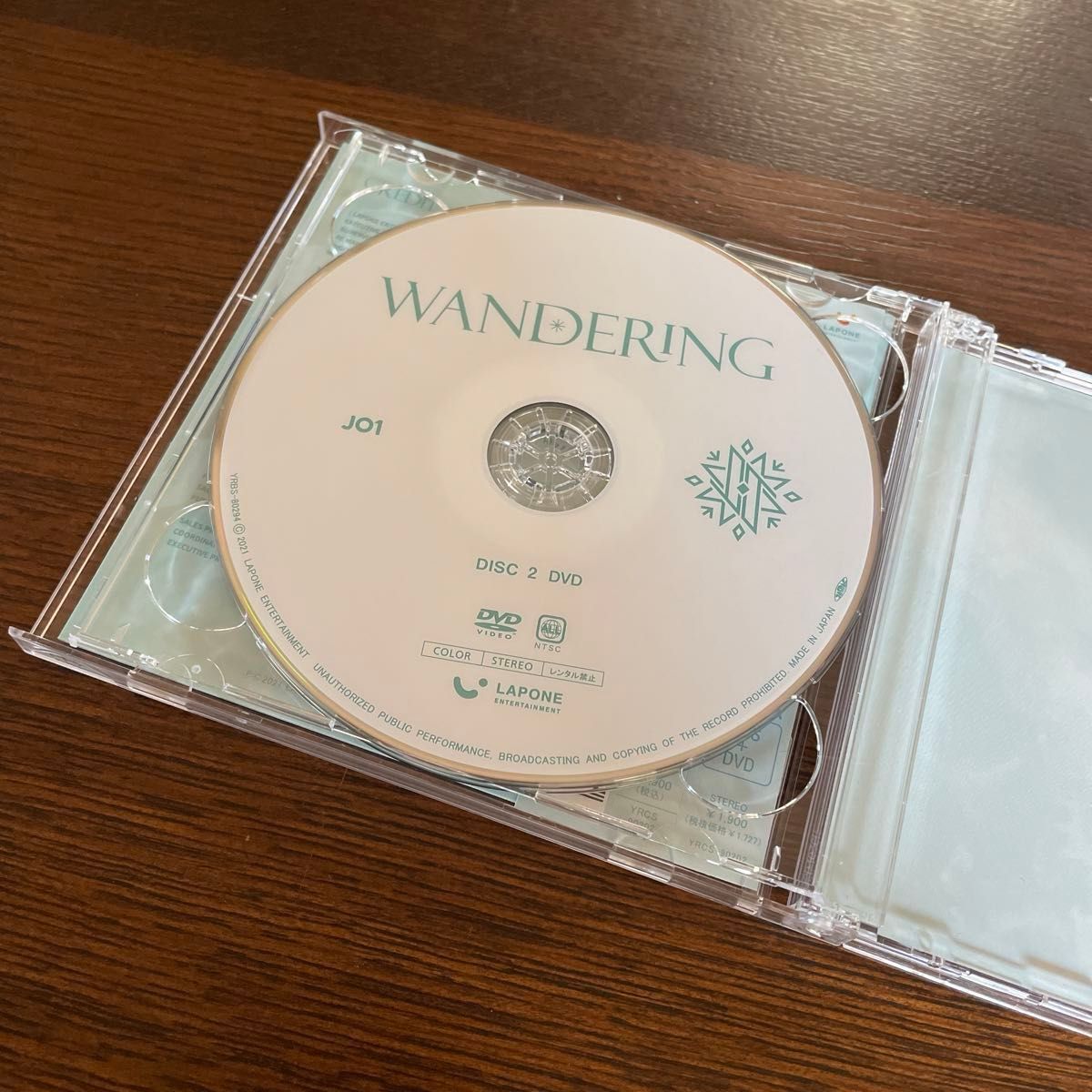 未視聴　JO1  WANDERING  CD+DVD   初回限定盤A