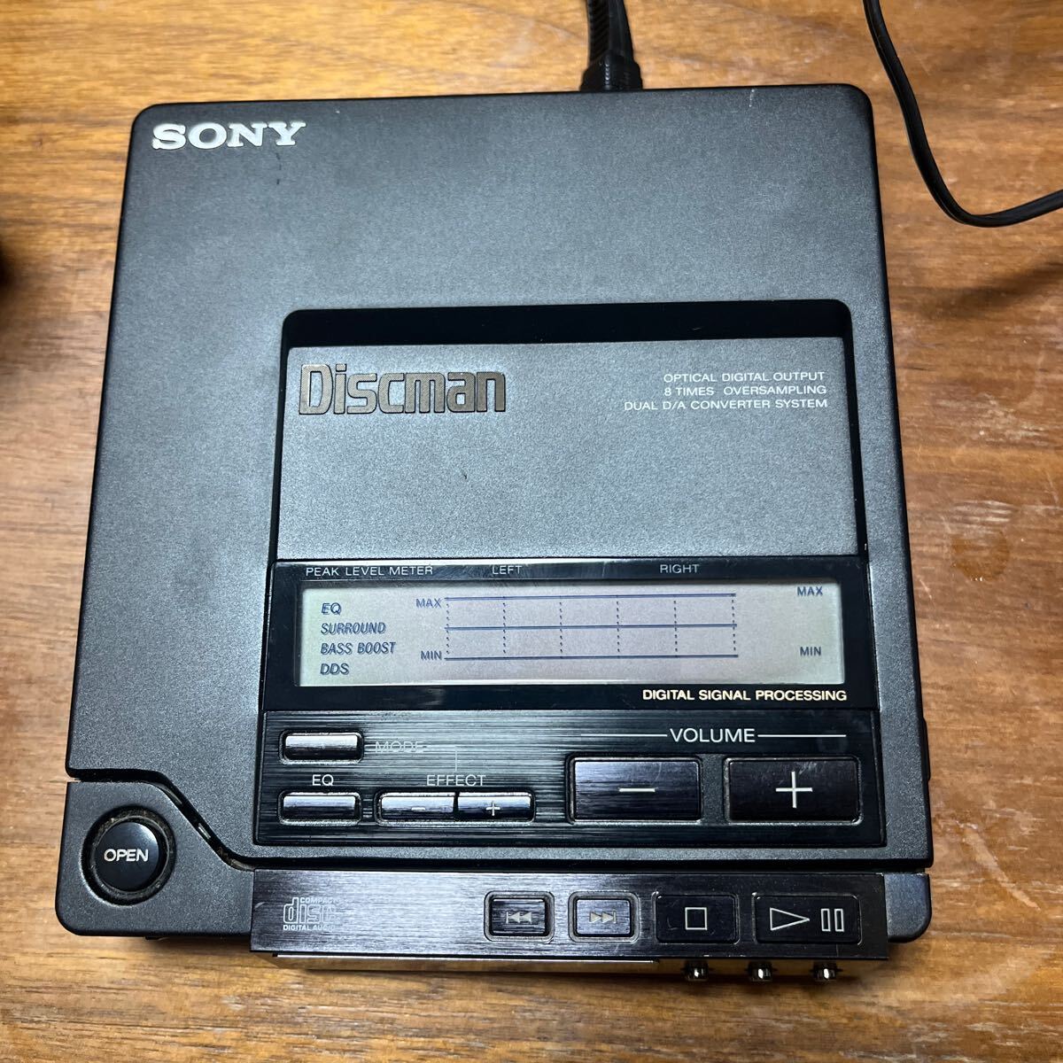 SONY discman D-Z555 通電のみ確認の画像1