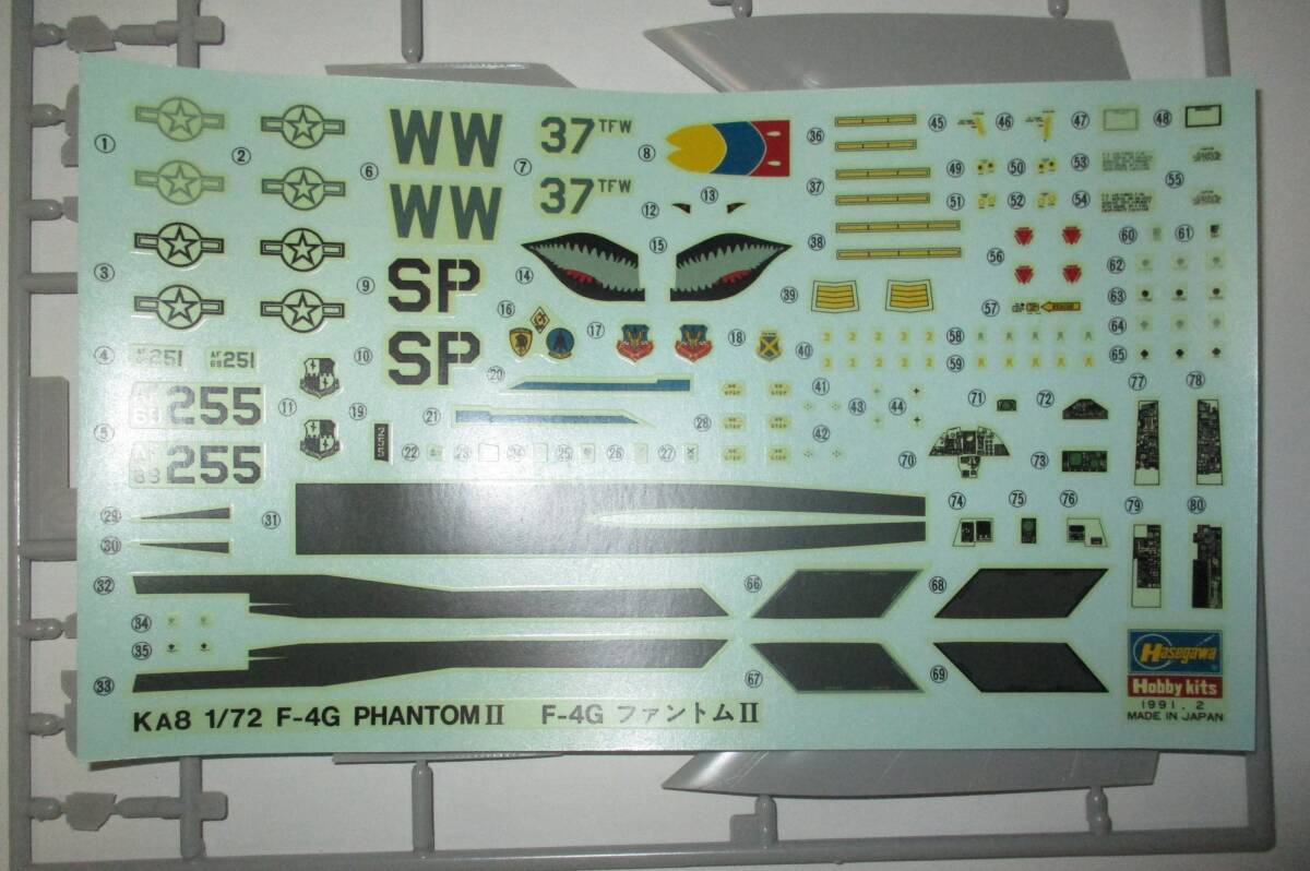 ハセガワ 1/72 マクドネル ダグラス F-4G ファントムⅡ 'ワイルド ウィーゼル'の画像3