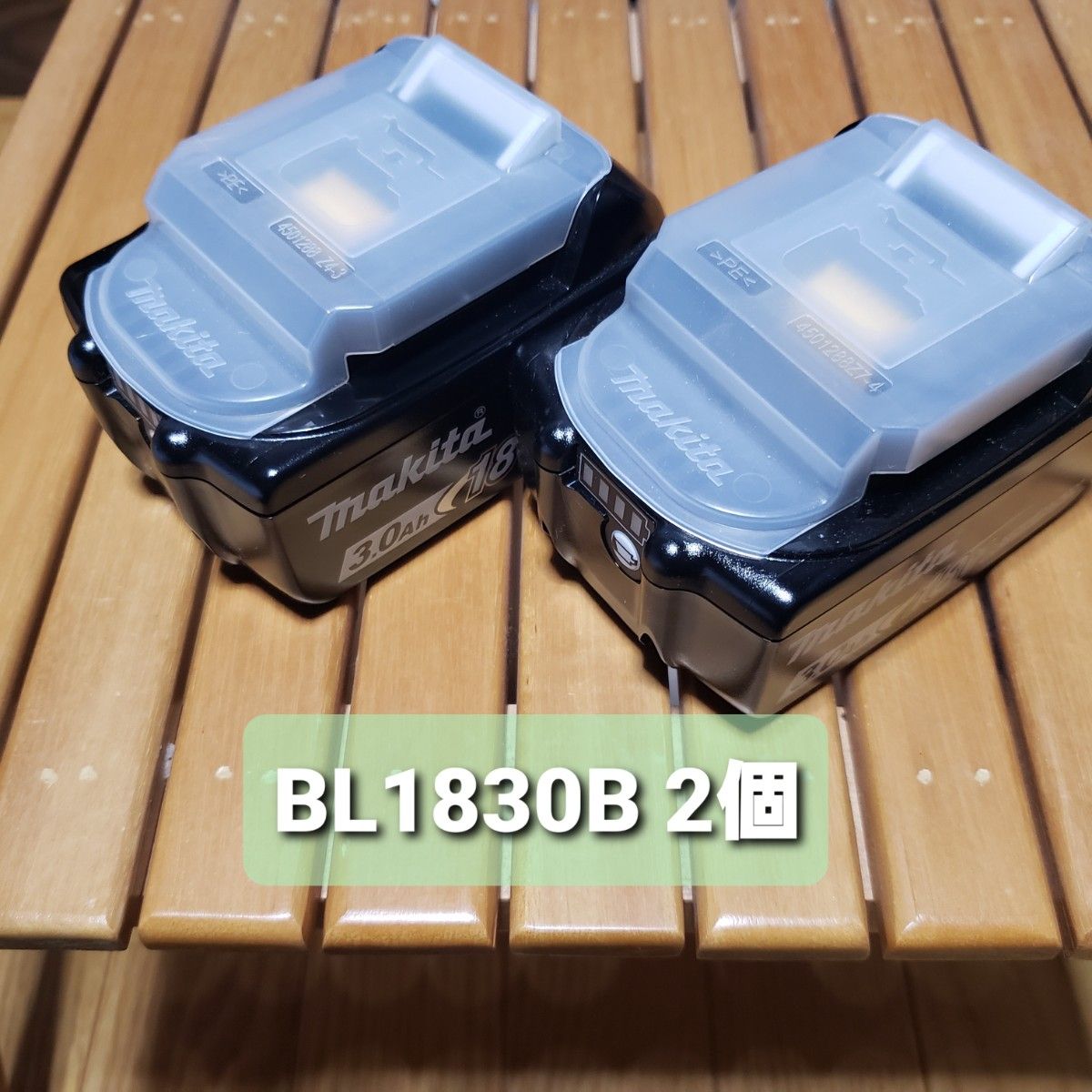 未使用　BL1830B　2個セットmakita(マキタ) 純正 18V リチウムイオンバッテリー 3.0Ah