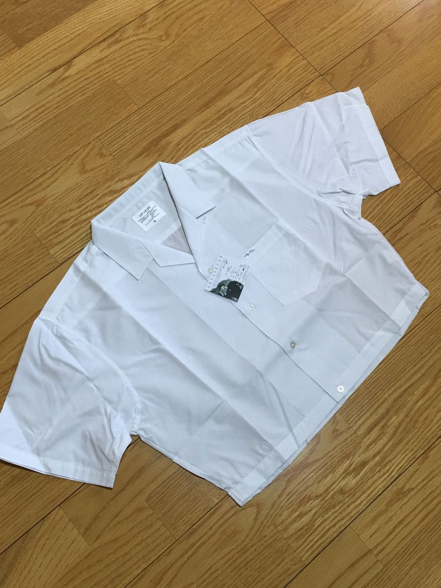 短ランオープンシャツ　半袖短ランオープンシャツ48 送料無料　Mサイズ