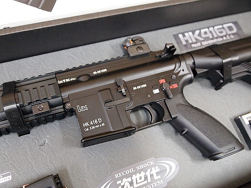 東京マルイ 次世代電動ガン H&K HK416D わずかなスレ小傷程度で良好_画像5