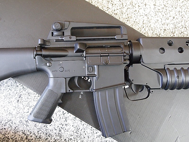 E&C 電動ガン Colt M16A3 M203ランチャー搭載 電子トリガー搭載ver 40mmグレネード対応 EC-702E M16A4の画像4