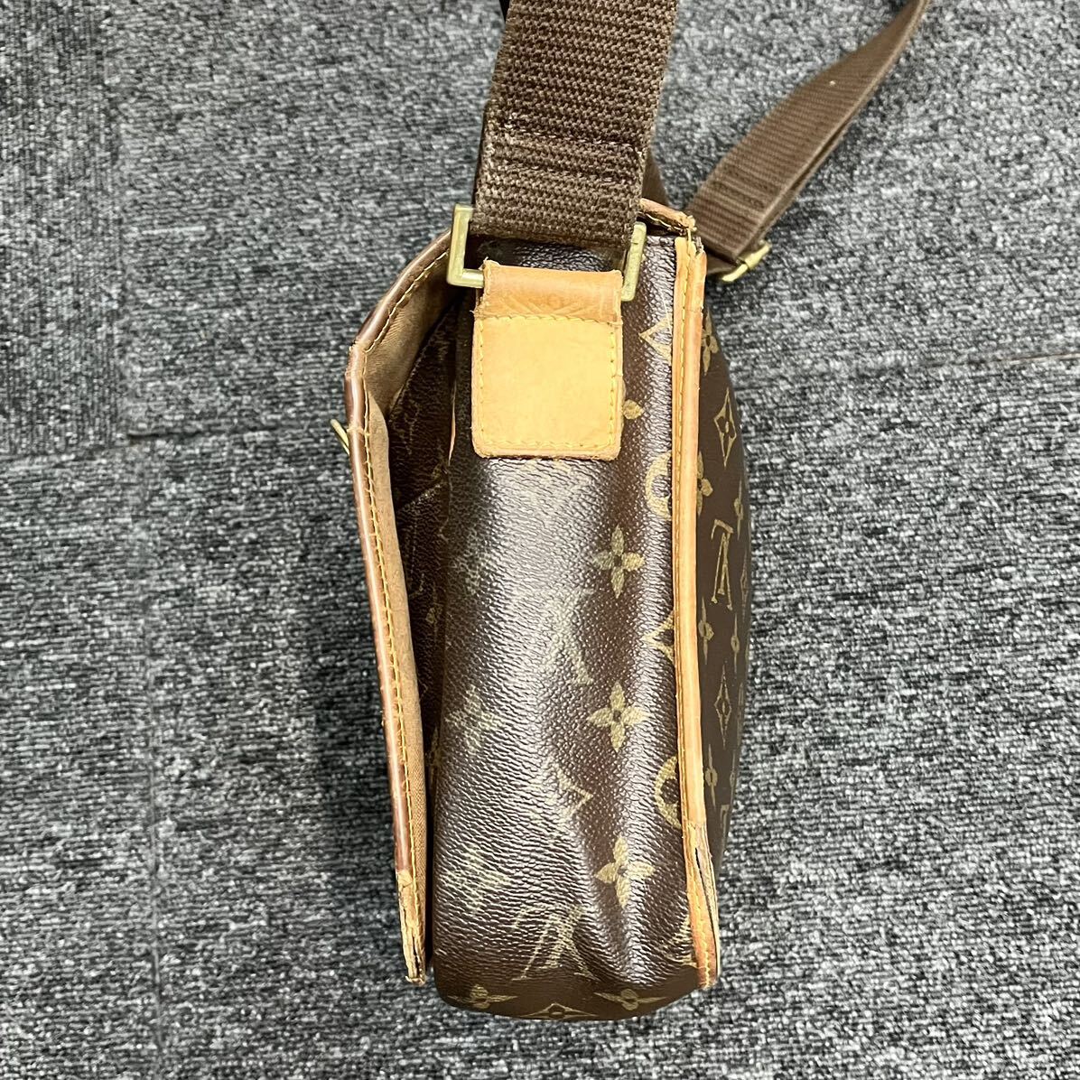 ★1円スタート★ LOUIS VUITTON ルイヴィトン モノグラム メッセンジャーPM M40106/MI0036ショルダーバッグ ブラウン 茶色_画像2