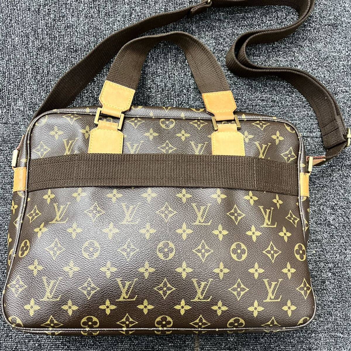 ★1円スタート★LOUIS VUITTON ルイヴィトン モノグラム M40043サック ボスフォール ショルダーバッグ ビジネスバッグシリアルCA1015 2wayの画像1