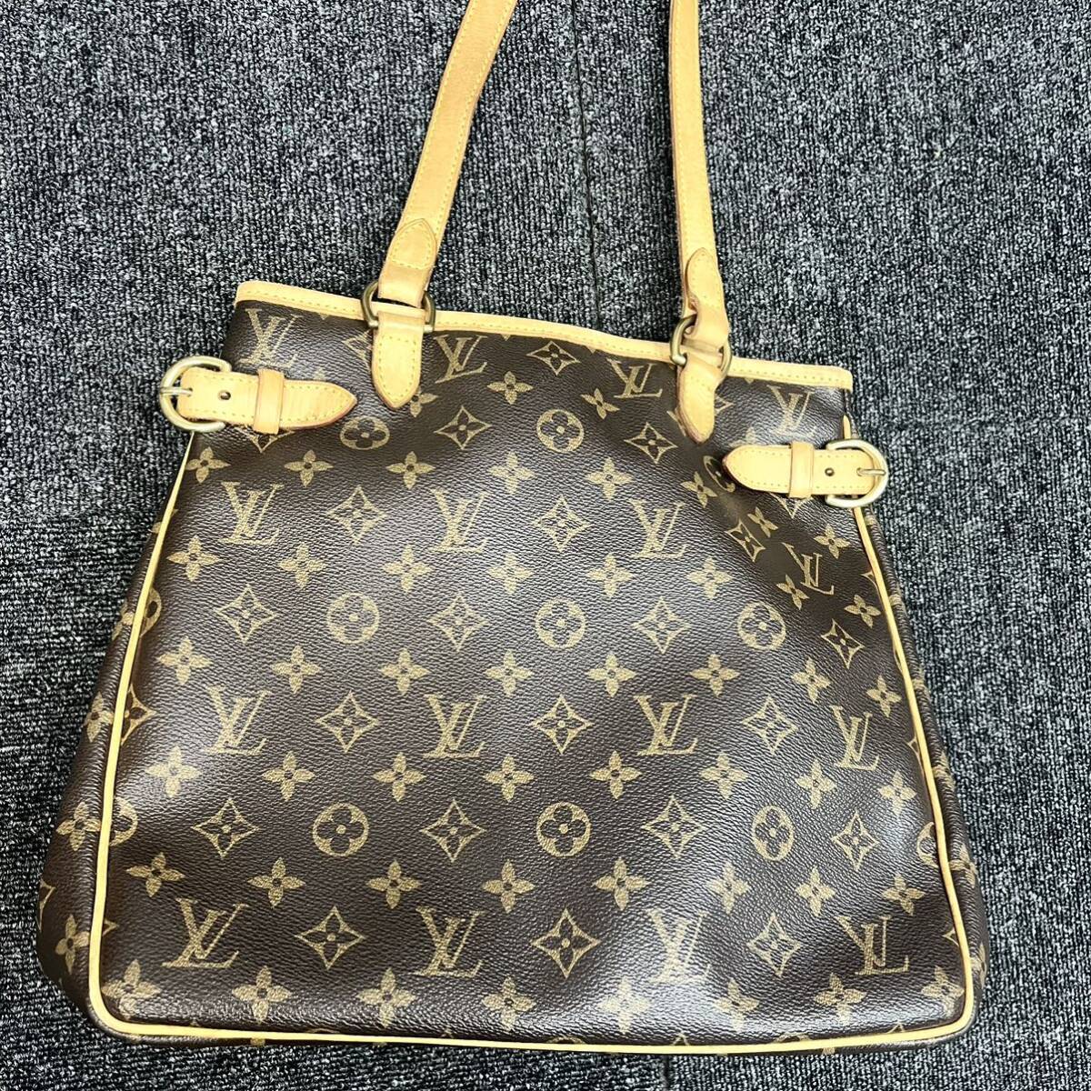 ★1円スタート★ LOUIS VUITTON ルイヴィトン ショルダーバッグ M51154 バティニョール・オリゾンタル モノグラム シリアルMI0096 の画像2