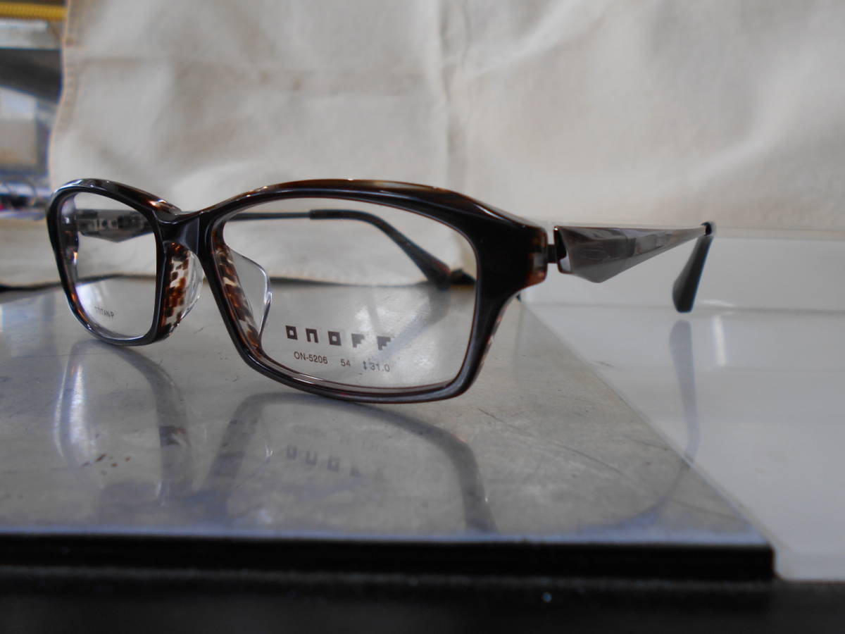 ONOFF オノフ 超かっこいいセルメタルコンビ眼鏡フレーム ON-5206-3