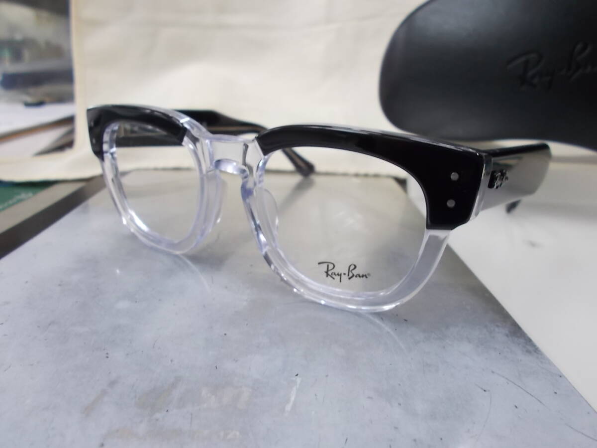 RayBan レイバン MEGA HAWKEYE メガ ホークアイ 眼鏡フレーム RB0298VF-2034-50 お洒落 極太 極厚 レトロ_画像3