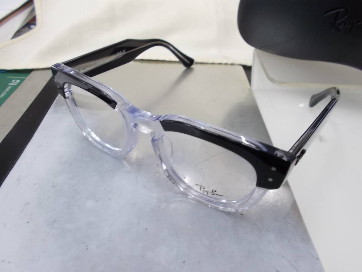 RayBan レイバン MEGA HAWKEYE メガ ホークアイ 眼鏡フレーム RB0298VF-2034-50 お洒落 極太 極厚 レトロ_画像4