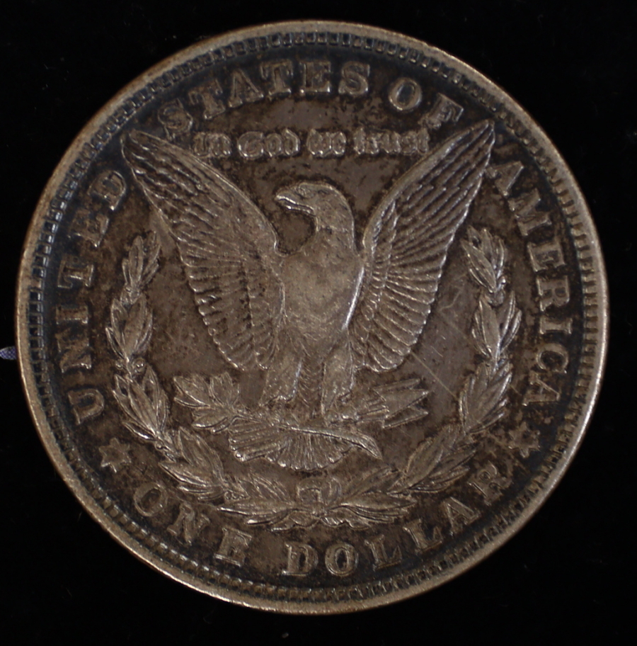 モルガン 1ドル銀貨 9枚 まとめて おまとめ 銀貨 古銭 コイン 硬貨 海外コイン 外国コインの画像7