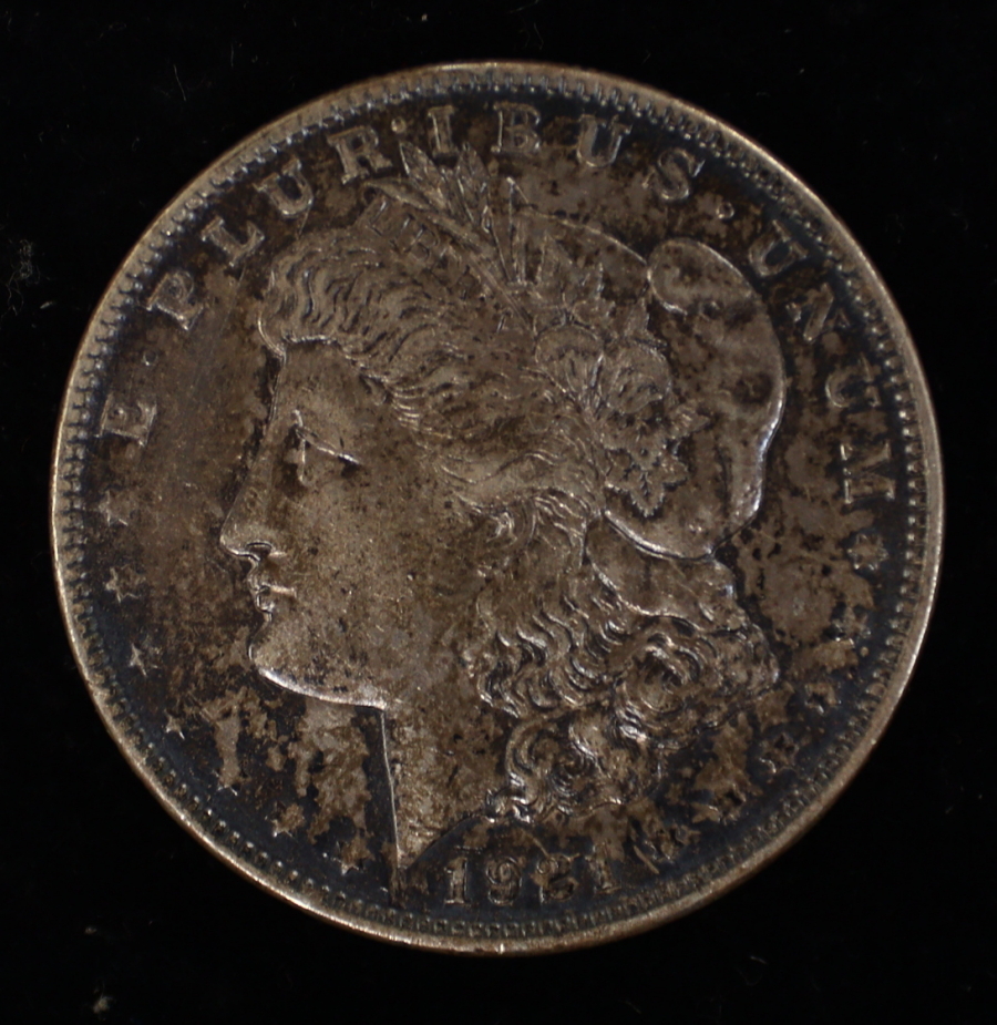 モルガン 1ドル銀貨 9枚 まとめて おまとめ 銀貨 古銭 コイン 硬貨 海外コイン 外国コインの画像6