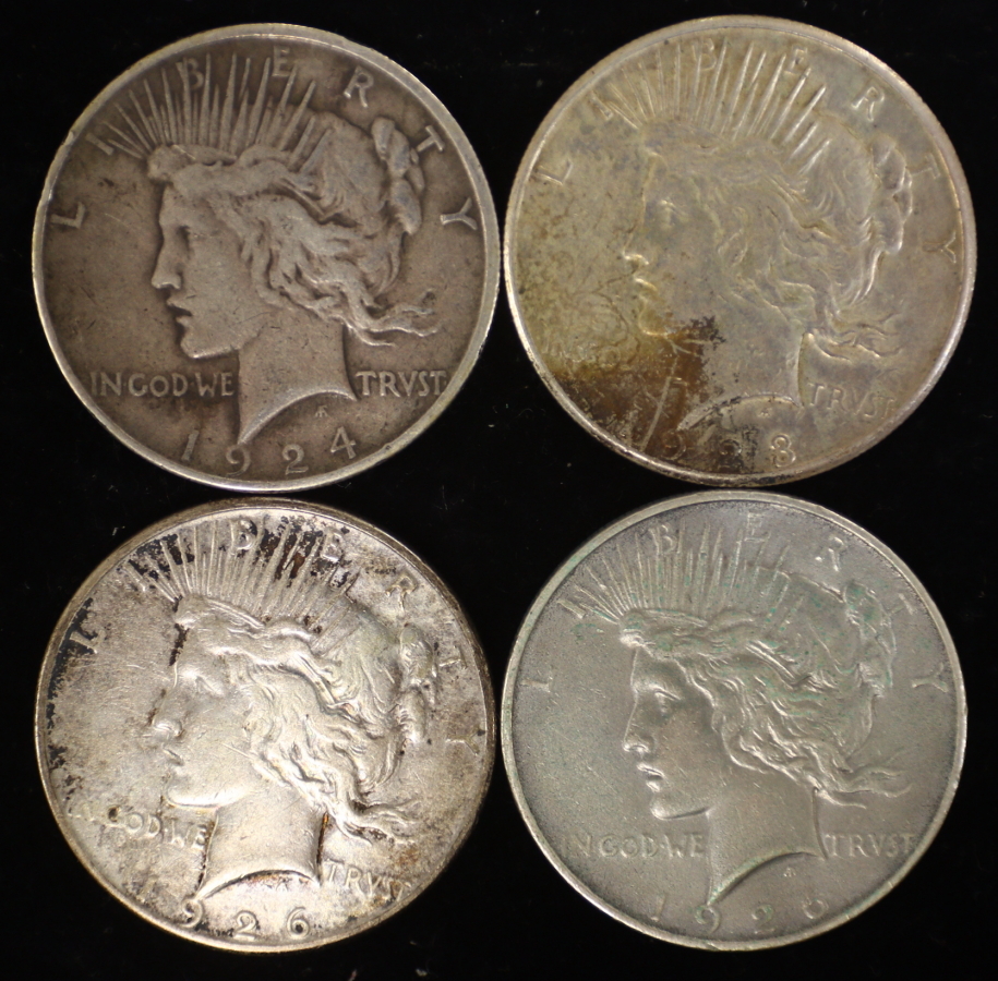 ピース 1ドル銀貨 12枚 まとめて おまとめ 銀貨 海外コイン 外国コイン 古銭 コイン 硬貨の画像6