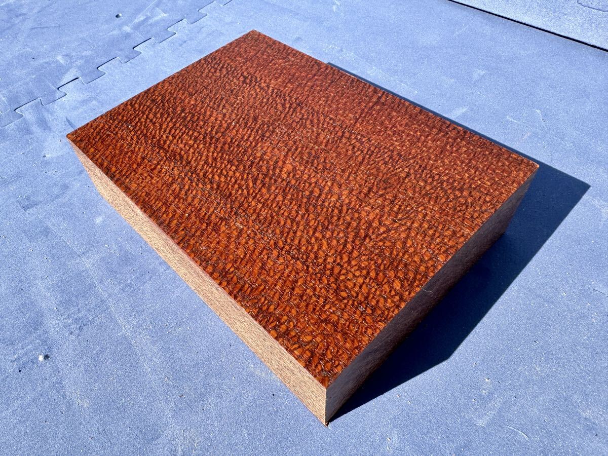ビーフウッド　ブロック　銘木　端材　木材　654g_画像1
