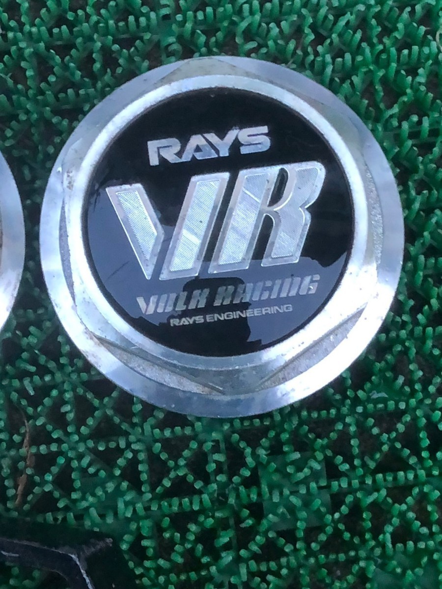 RAYS VOLK RACING レイズ　ボルクレーシング　VR センターキャップ ホイールキャップ アルミ 当時物　レア_画像7
