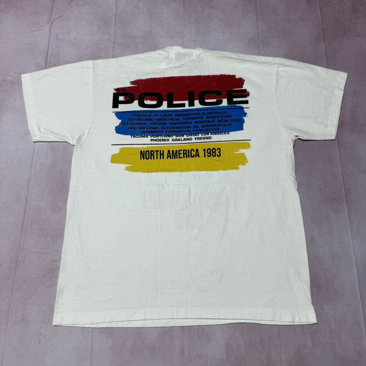 The Police N American tour Tシャツ　Lサイズ_画像5