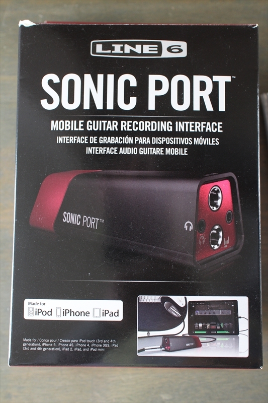 line6 sonic port iPad iPhone lightning 30pin ... поддержка  мобильный  аудио  интерфейс 