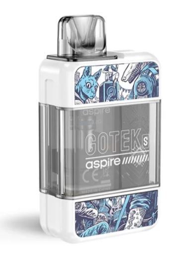 新品 Aspire GoTek S Pod System Kit 650mAh 4.5ml ホワイト　電子タバコ　アスパイア　ゴーテックS　ポッド　ベイプ_画像1