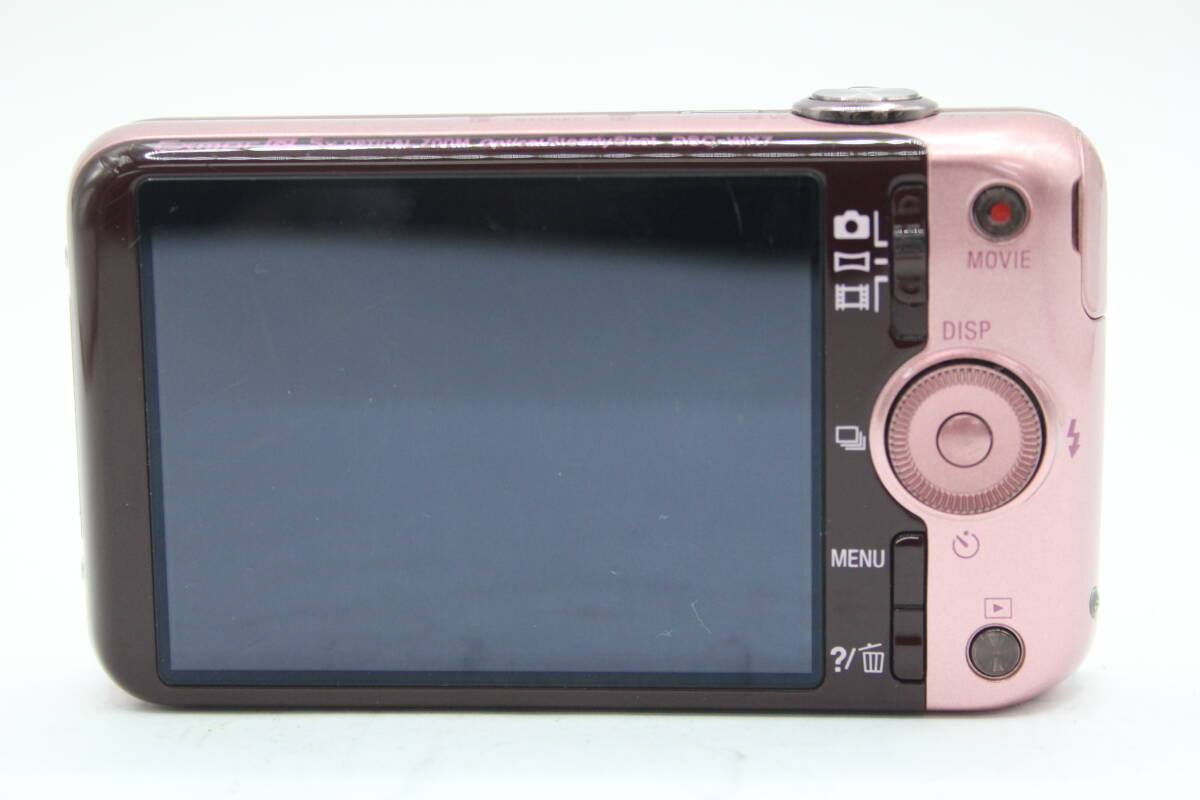 Y538 ソニー Sony Cyber-shot DSC-WX7 ピンク コンパクトデジタルカメラ ACアダプターAC-UB10・説明書・CD-ROM付き ジャンク_画像4