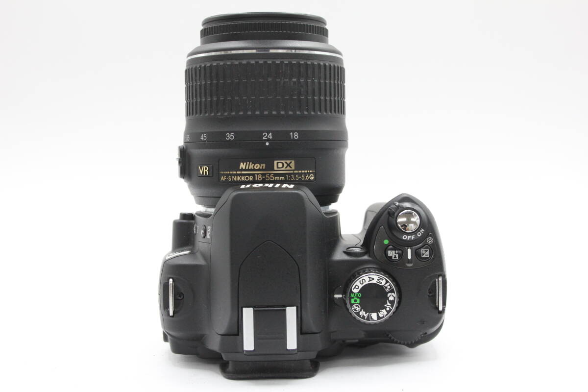 Y629 ニコン Nikon D60 Nikon AF-s DX Nikkor 18-55mm F3.5-5.6G VR デジタル一眼 ボディレンズセット バッテリー付き ジャンク_画像6