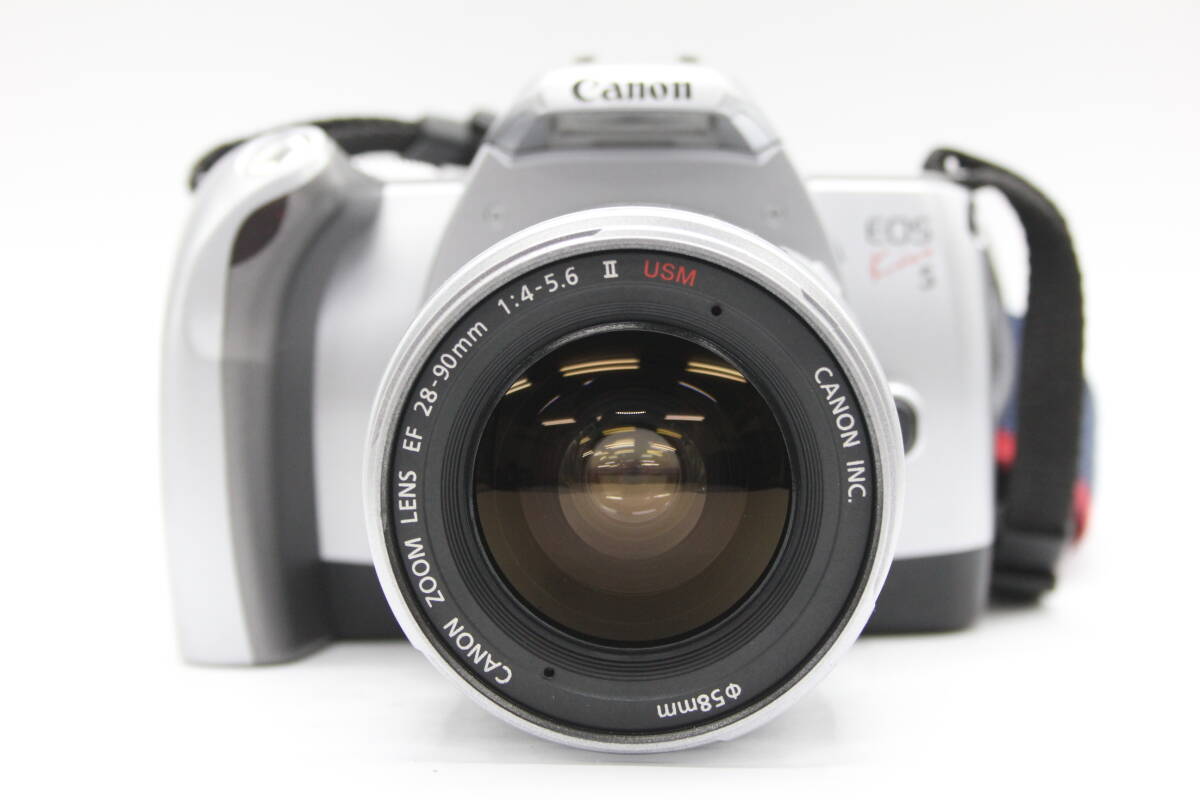 Y710 キャノン Canon EOS Kiss 5 Canon Zoom Lens EF 28-90mm F4-5.6 II USM ボディレンズセット ジャンク_画像2
