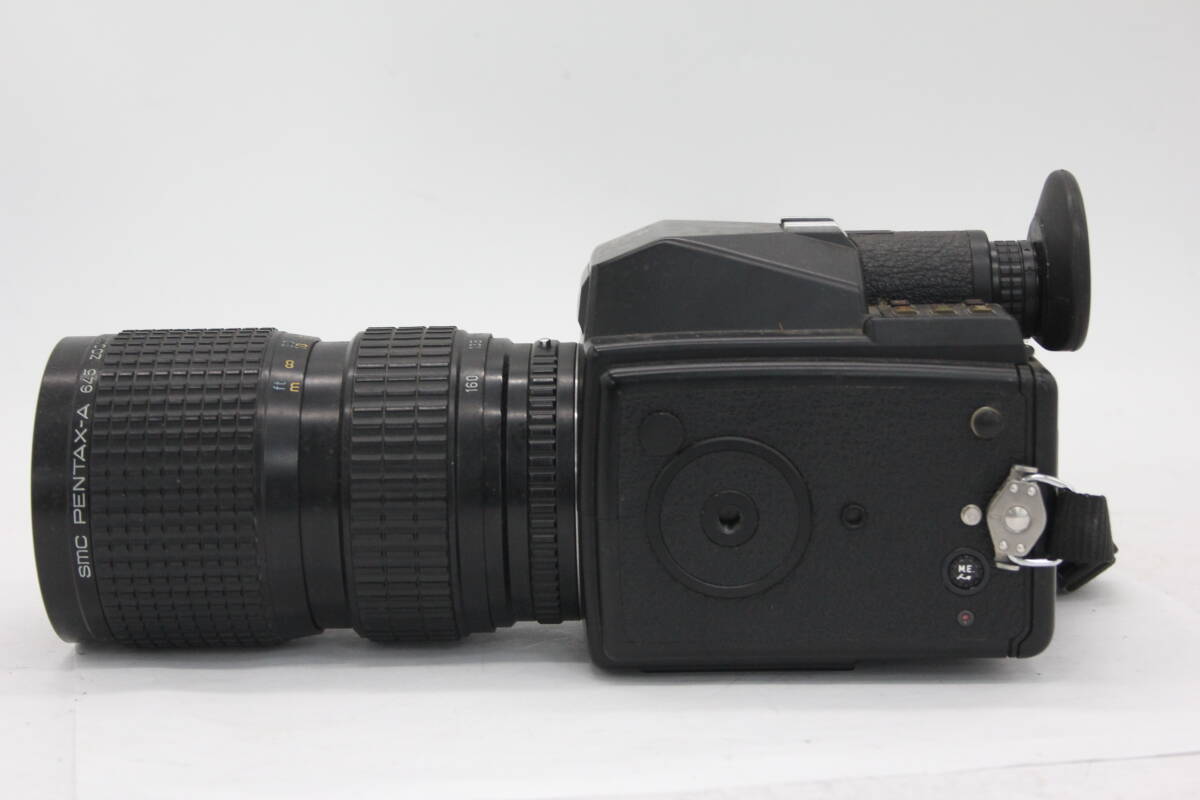 Y711 ペンタックス Pentax 645 SMC Pentax-A 645 Zoom 80-160mm F4.5 中判カメラ ボディレンズセット ジャンクの画像3
