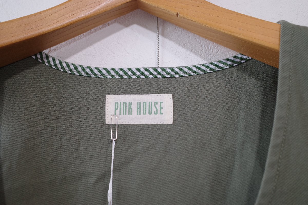  бирка иметь не использовался 2024 год Pink House * Logo принт ввод сарафан // обычная цена Y30.800* б/у одежда. gplus Hiroshima 2403r3
