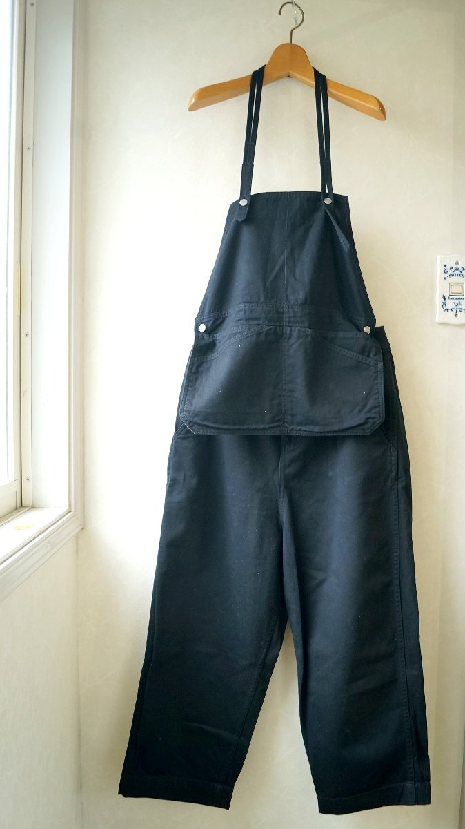 *BEAMS BOY Beams Boy *2WAY!! overall bib attaching pants / navy * old clothes. gplus Hiroshima 2403t4