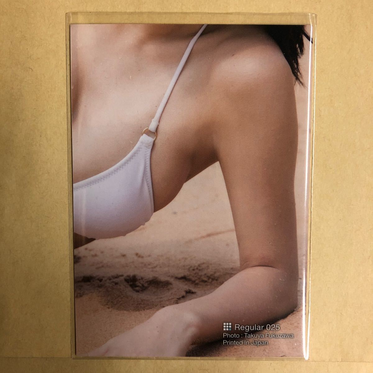 RaMu 2019 trading card idol gravure card swimsuit bikini 025 star First trading card 