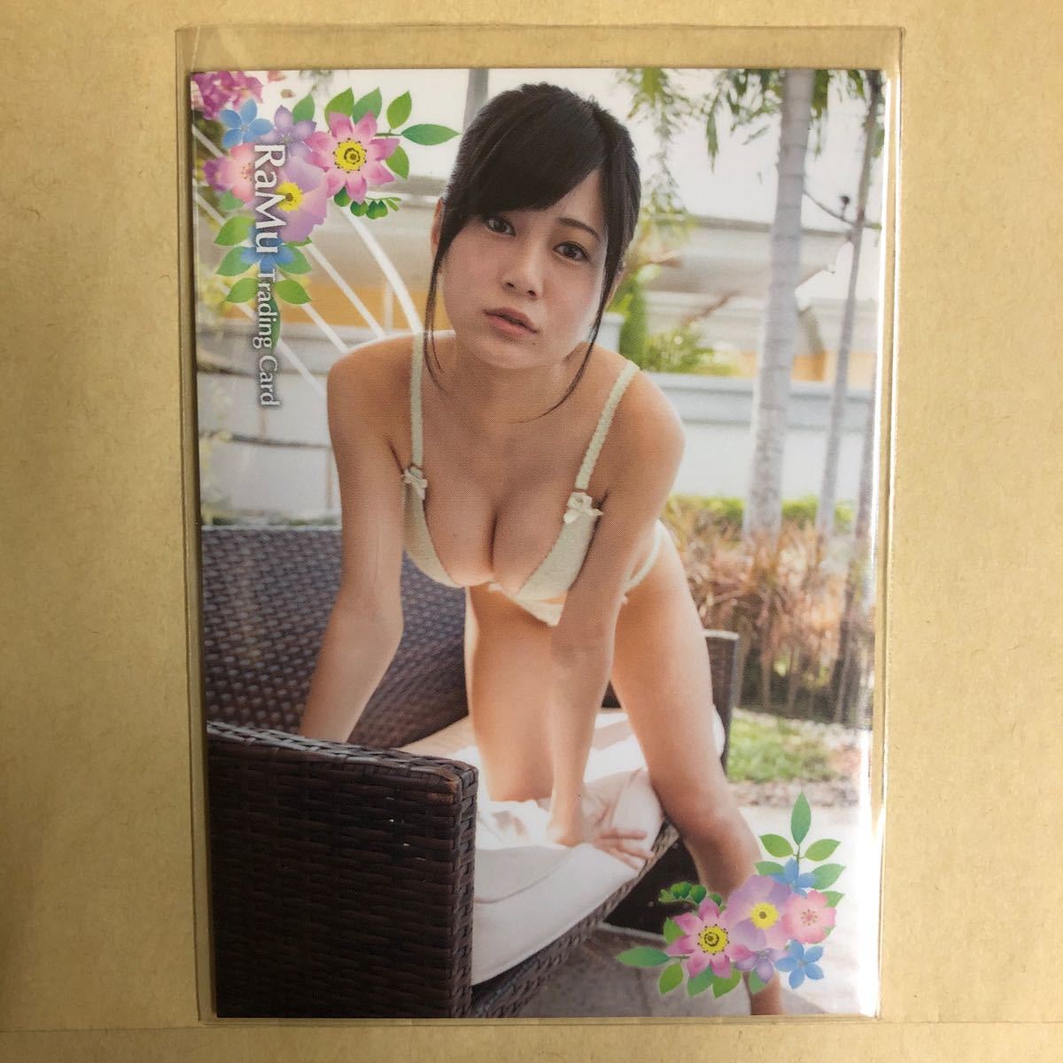 RaMu 2019 trading card idol gravure card swimsuit bikini underwear 052 star First trading card 