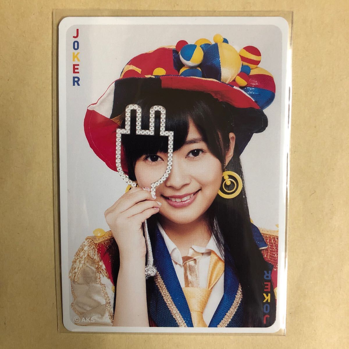 AKB48 指原莉乃 プリウス トレカ アイドル グラビア カード トランプ タレント トレーディングカード ジョーカーの画像1
