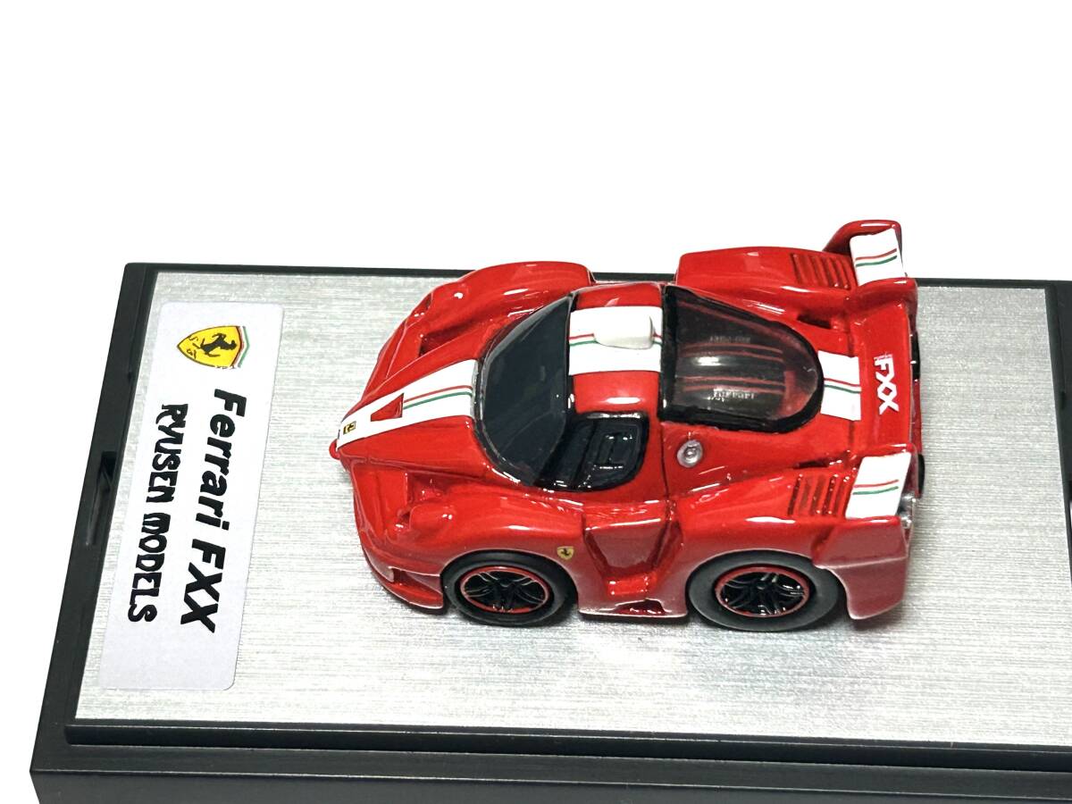 ryusen自作チョロQ Ferrari FXX レッドの画像5
