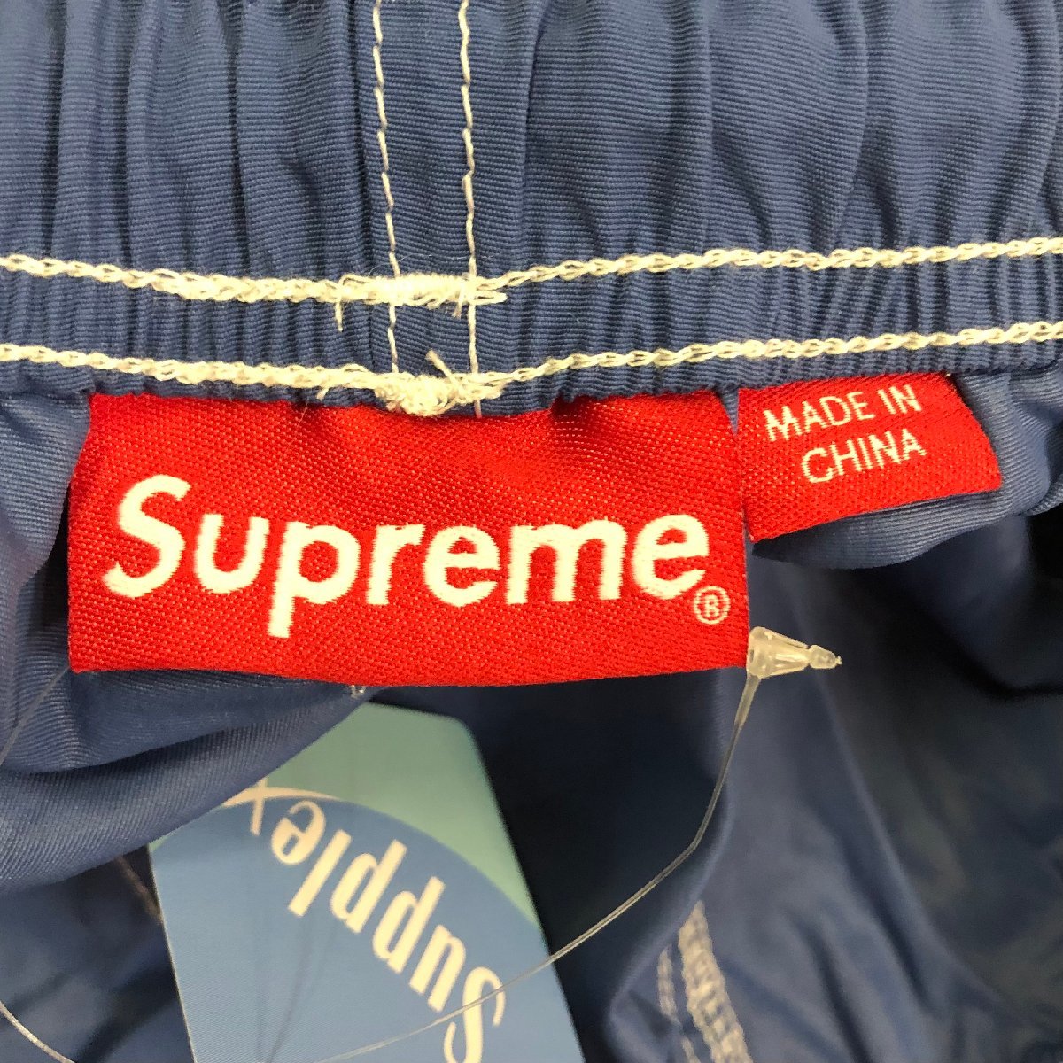 未使用品　23ss Supreme Nylon Painter Short Navy XL シュプリーム ナイロン ペインター ショート ネイビー_画像3