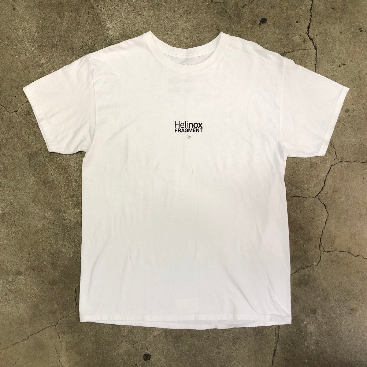 Helinox FRAGMENT Tシャツ ホワイト L ヘリノックス フラグメント_画像1