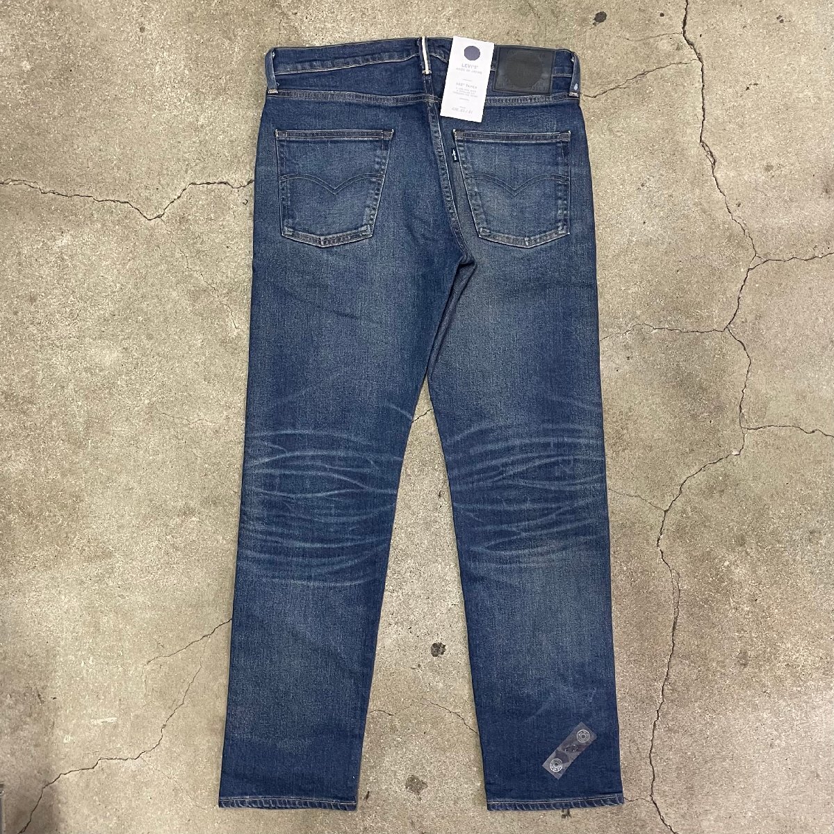 B品 LEVI’S A5881-0003 MADE IN JAPAN 502 W33 L32 リーバイス テーパードジーンズ_画像2