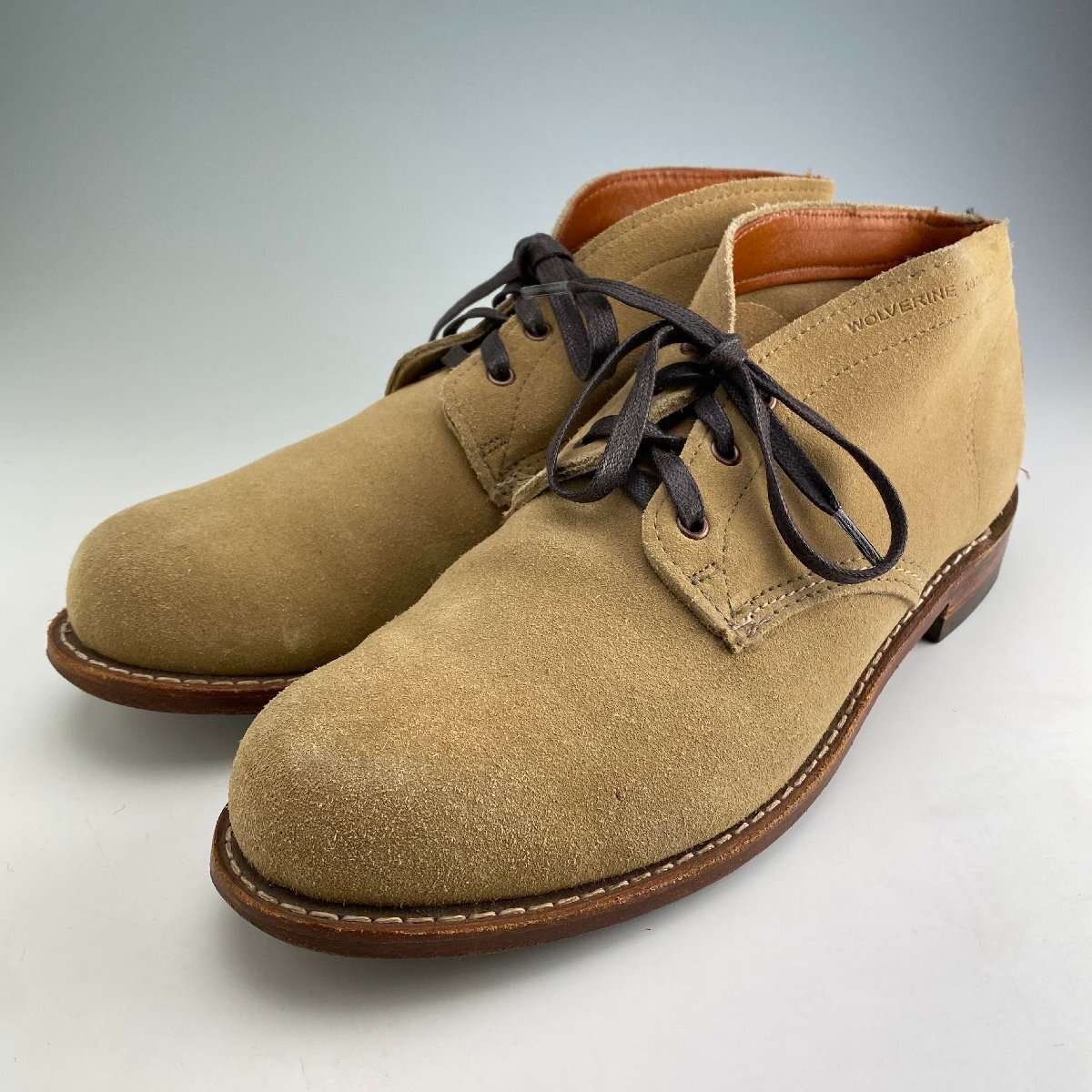 美品 WOLVERRINE 1000マイル ブーツ CHUKKA SUEDE W40594 10D 28cm_画像1