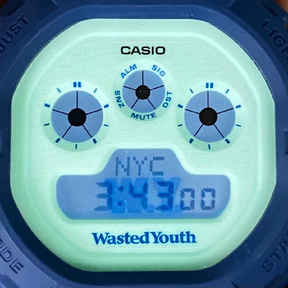 未使用品 Wasted Youth x G-SHOCK CASIO DW-5900WY-2JR ウエステッドユース Gショック コラボの画像4