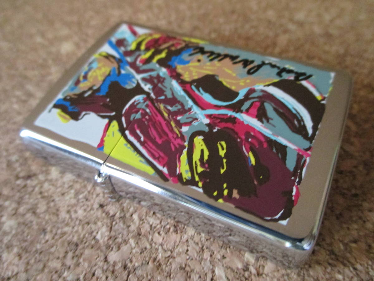 ZIPPO 『RICHARD WALLICH リチャード・ウォリック ギター ギタリスト』1997年8月製造 オイルライター ジッポー 廃版激レア 未使用品_画像1