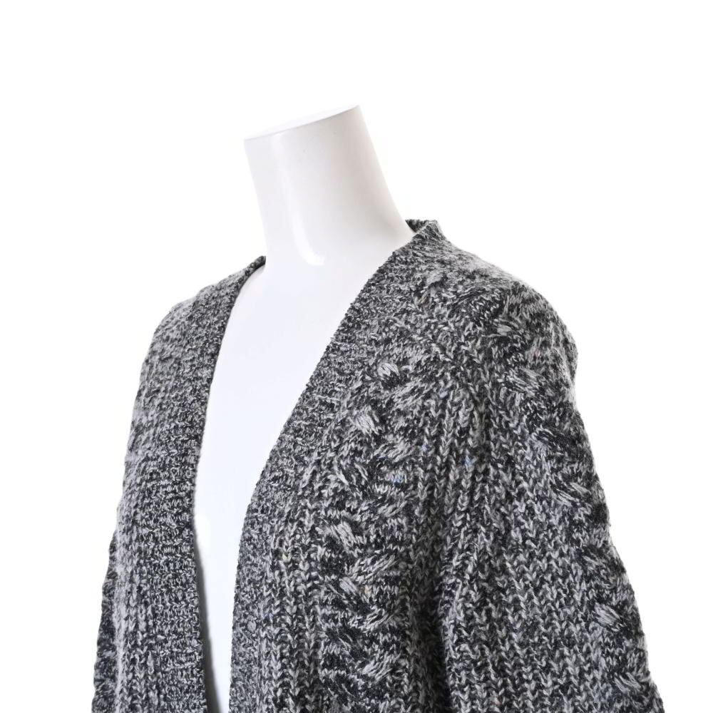  beautiful goods Chloe cashmere silk . knitted cardigan XS gray Chloe KL4BUCKU22