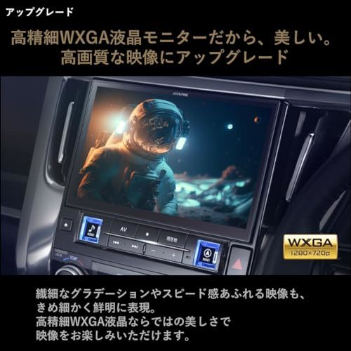 EX11NX2-AV-30-UP アルパイン 11インチ大画面カーナビ BIG X 30系アルファード/ヴェルファイア(2015.1-2019.12)専用_画像4