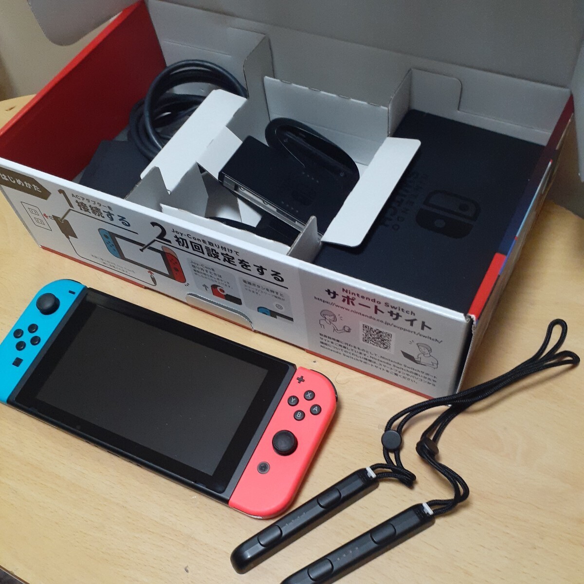 美品 Nintendo Switch本体 ニンテンドースイッチ 2020年12月購入品の画像5